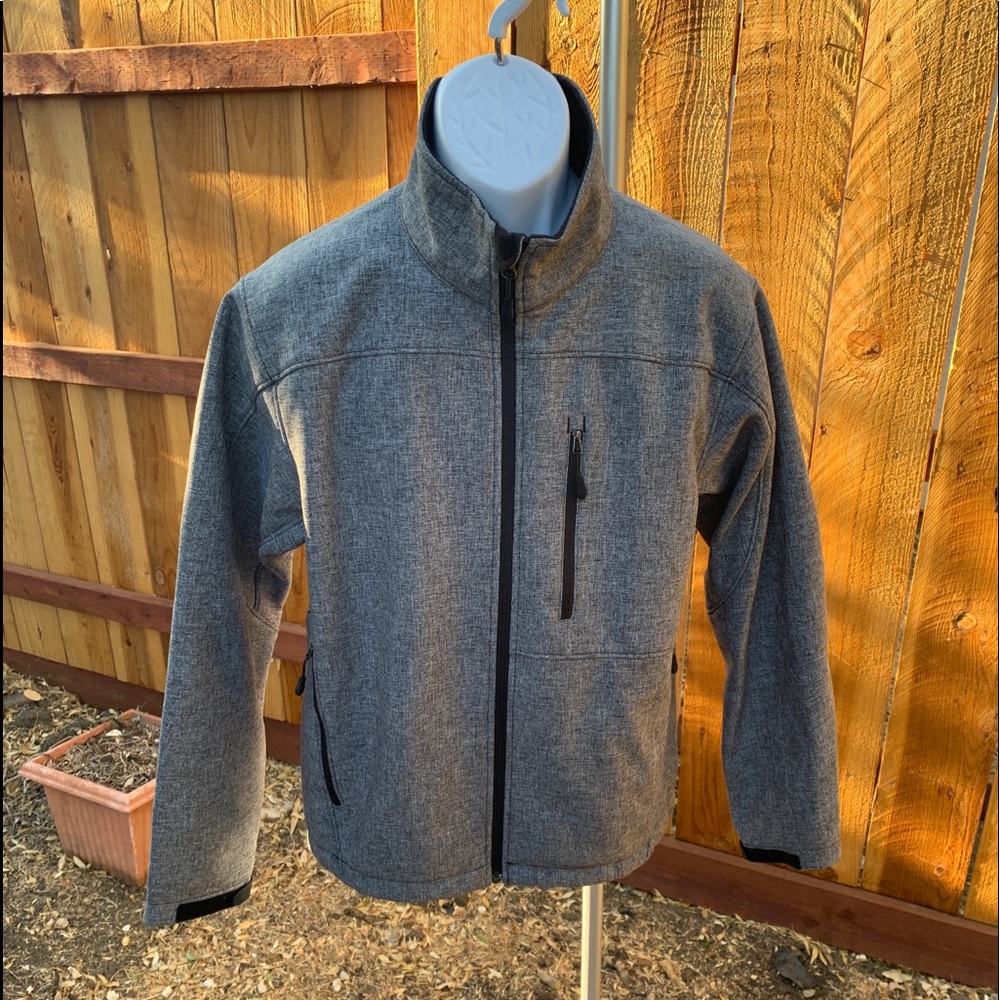 SOLD KIRKLAND Water Resistant Soft Shell Jacket Sz Med - Picture 3 of 10